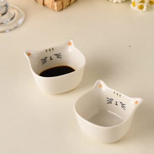 Coupelle en Céramique Chat Mignon
