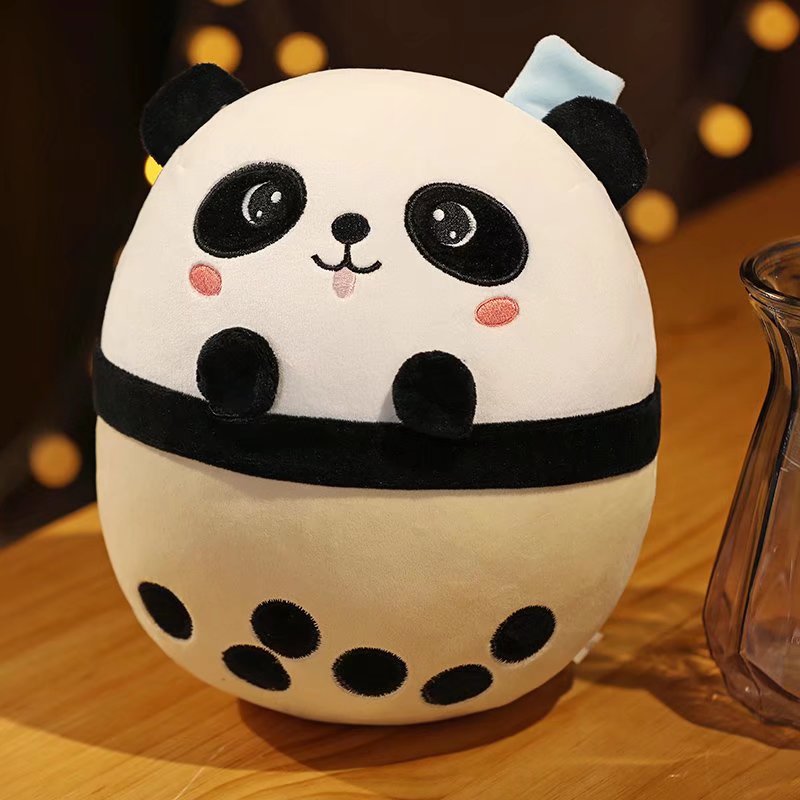 Peluches Shoppu Boba Milk Tea - Câlin Kawaii