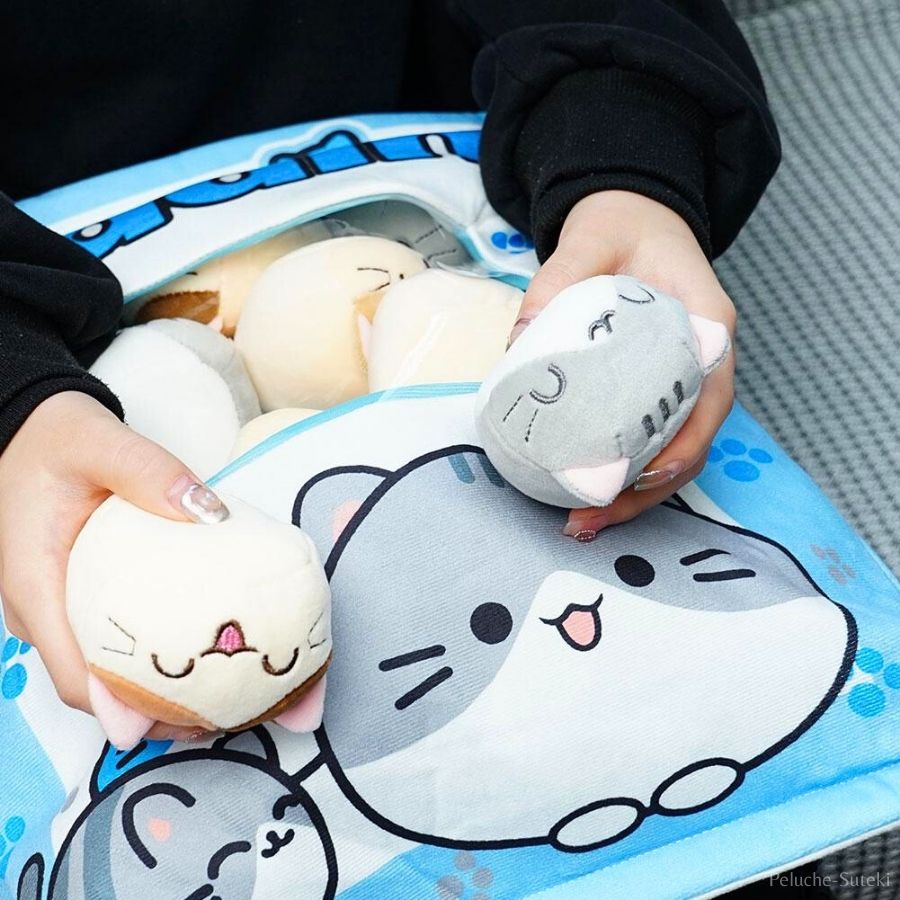 Peluche Sac de Chatons Pudding Doux – Image 4