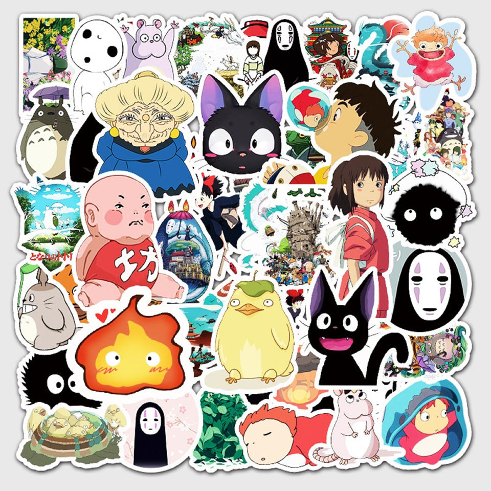 Stickers Ghibli Lot de 20 Pièces – Image 2