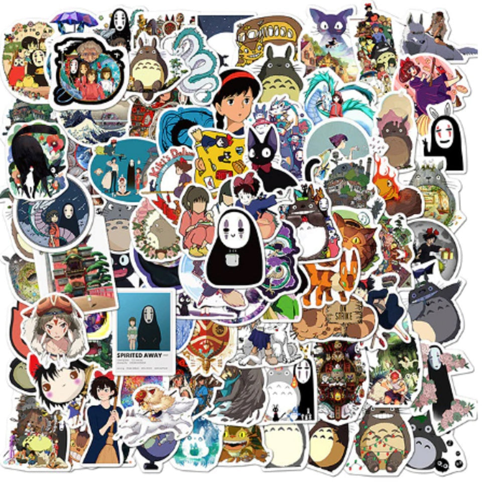 Stickers Ghibli Lot de 20 Pièces – Image 3