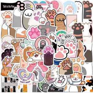 Stickers Pattes de Chat en Lot de 20