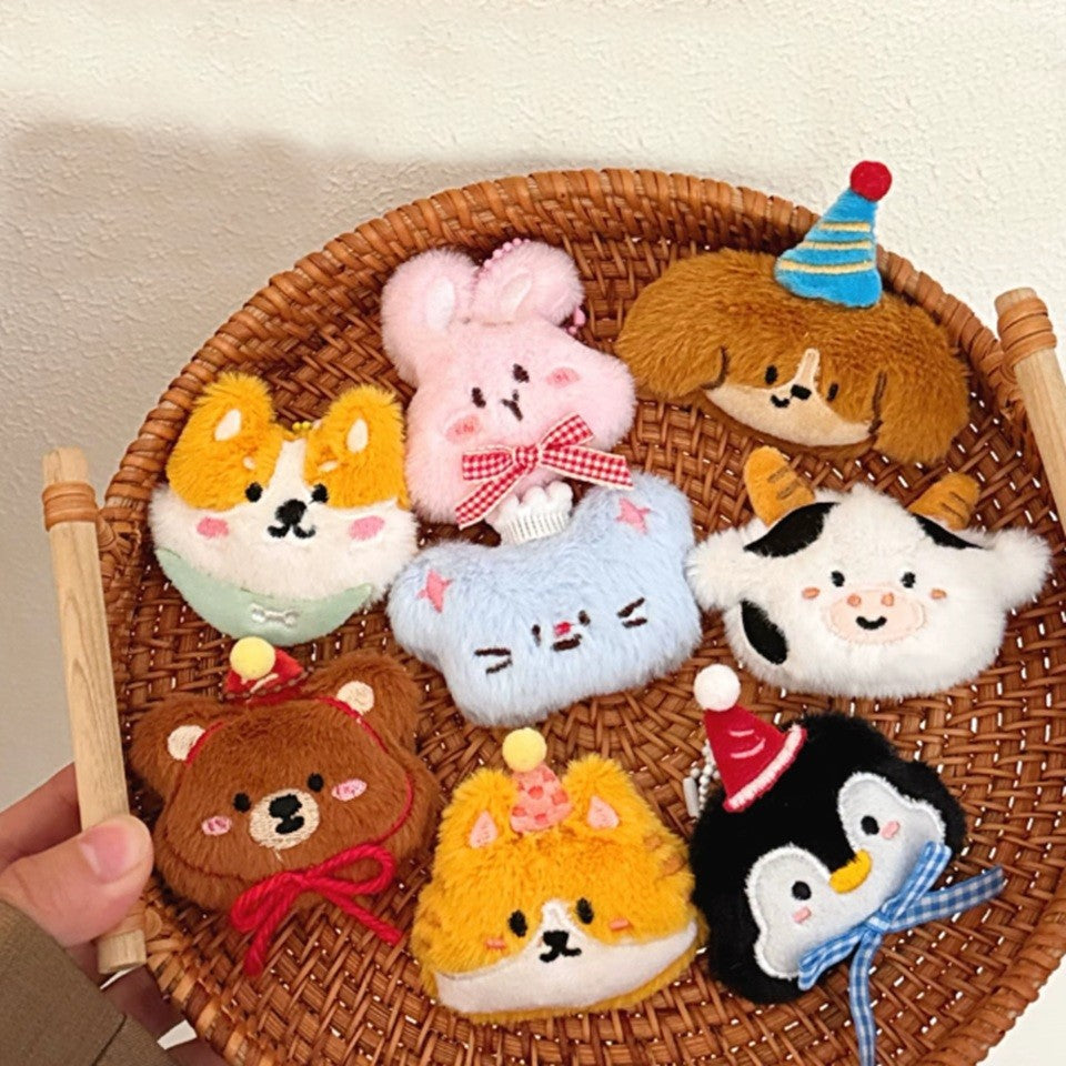 Porte-clés Peluche Animaux Mignon – Image 3