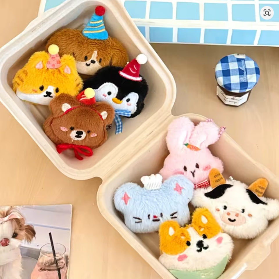 Porte-clés Peluche Animaux Mignon – Image 2