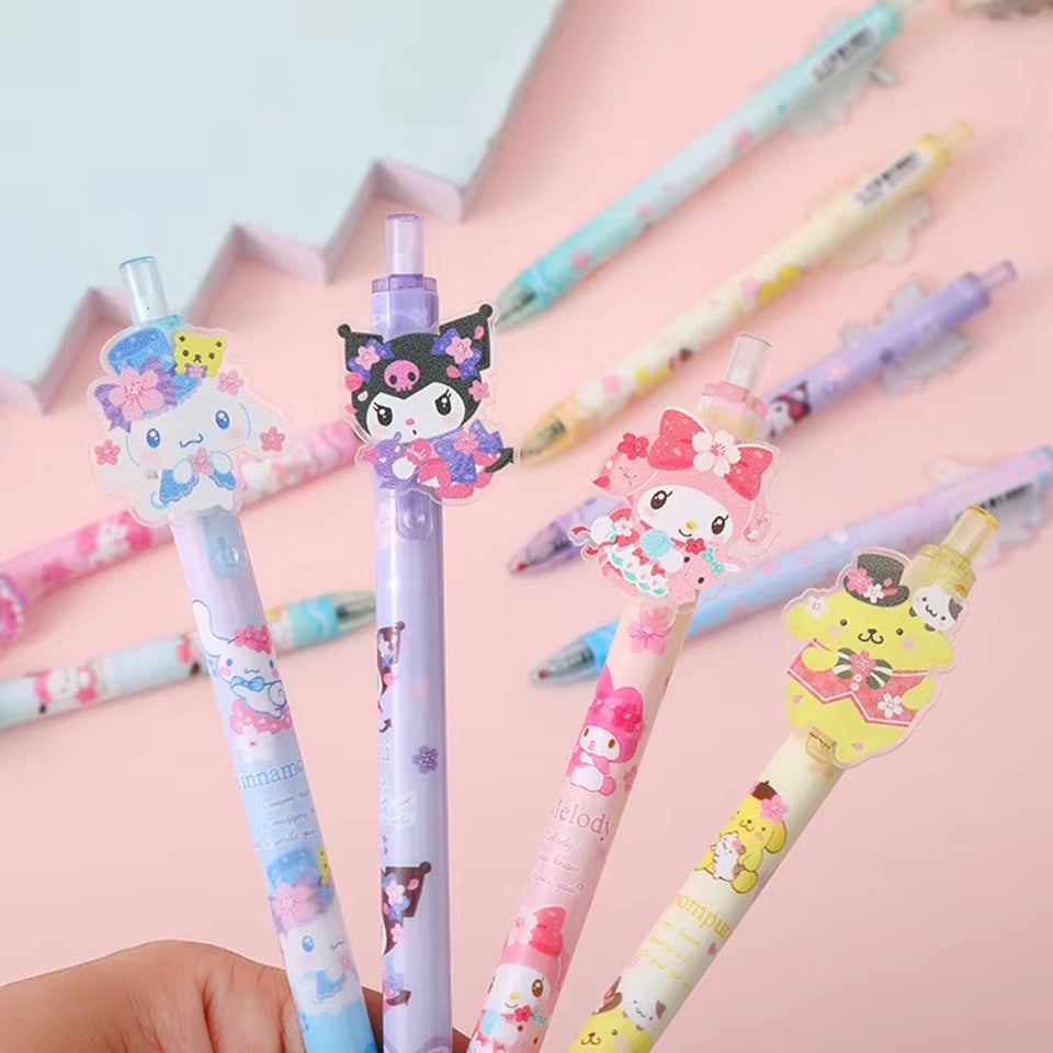 Stylo Sanrio aux Fleurs de Sakura – Image 2