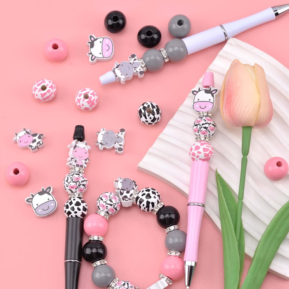 Stylo Breloques Vache DIY – Image 2