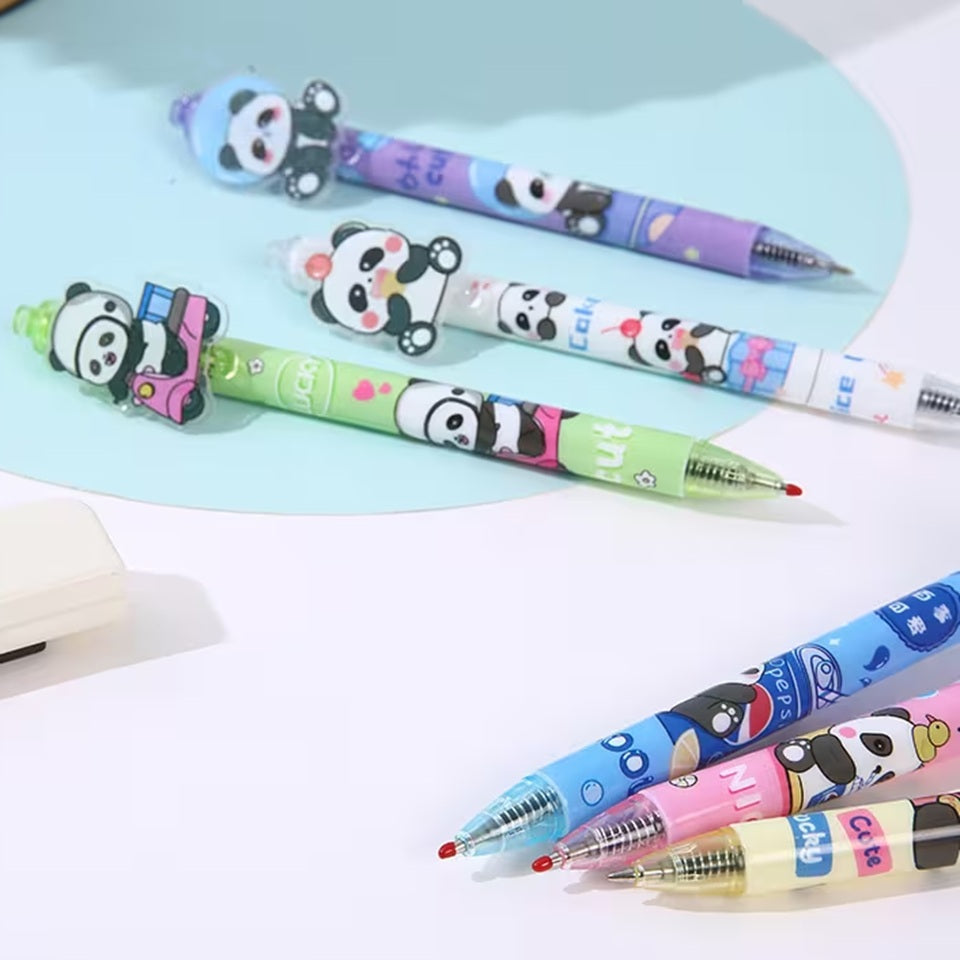 Stylo Coloré Motif Panda – Image 4