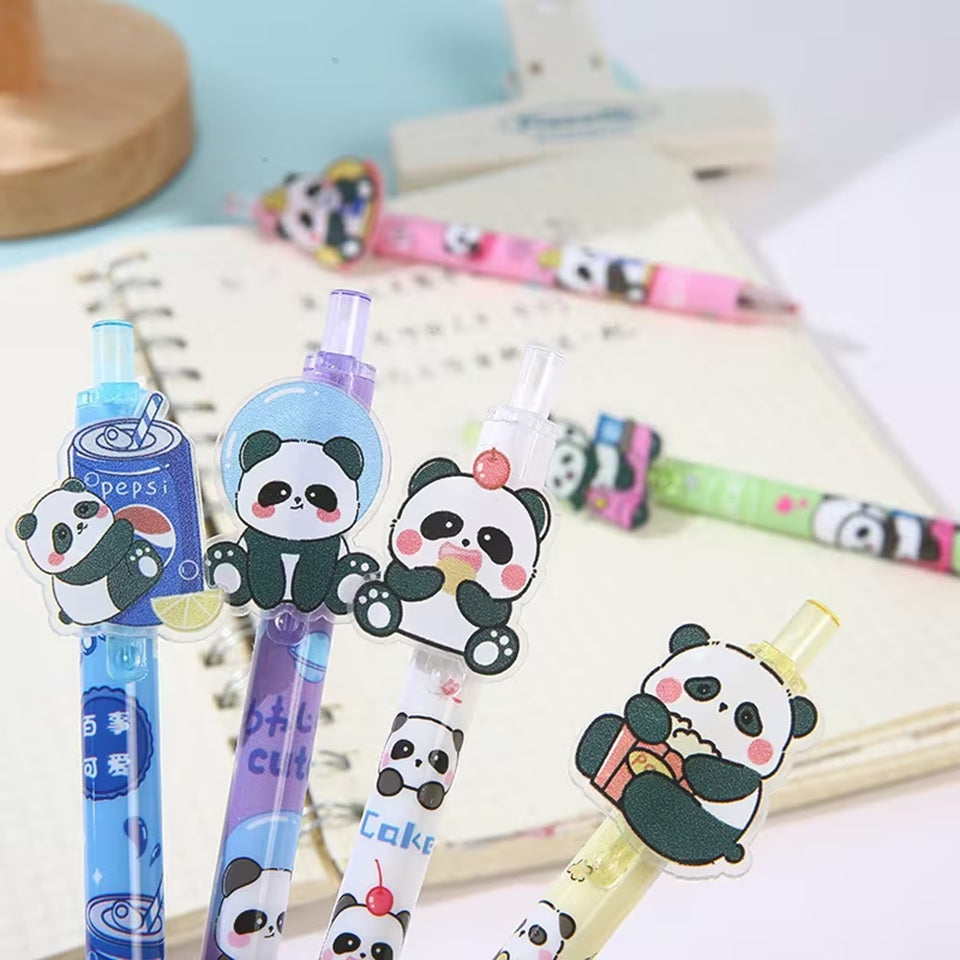 Stylo Coloré Motif Panda – Image 3