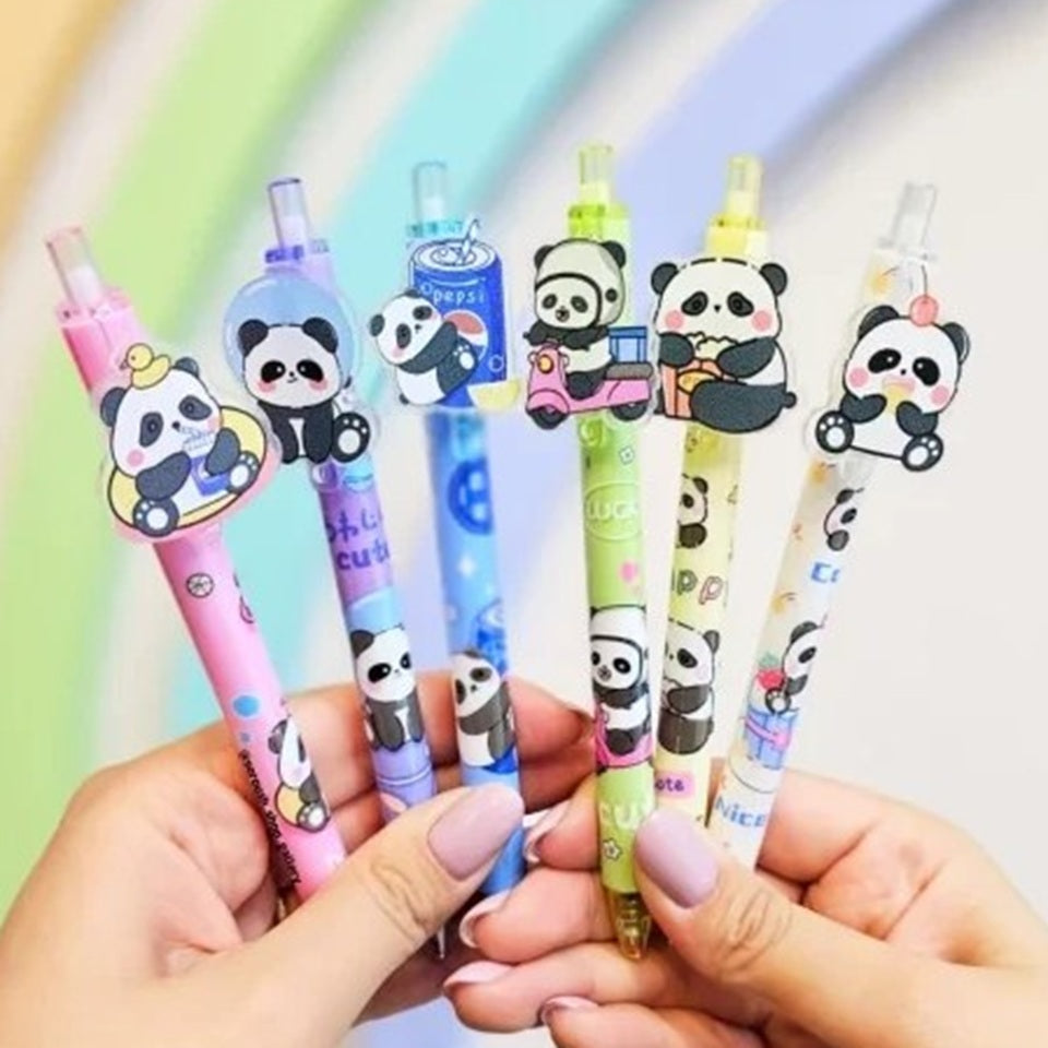 Stylo Coloré Motif Panda – Image 2