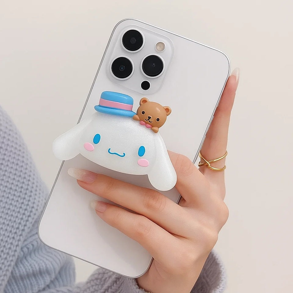 Support Grip Phosphorescent Cinnamoroll pour Smartphone – Image 2