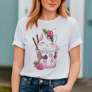 T-Shirt de Chat Gourmand