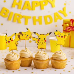 Topper Pikachu pour Gâteau