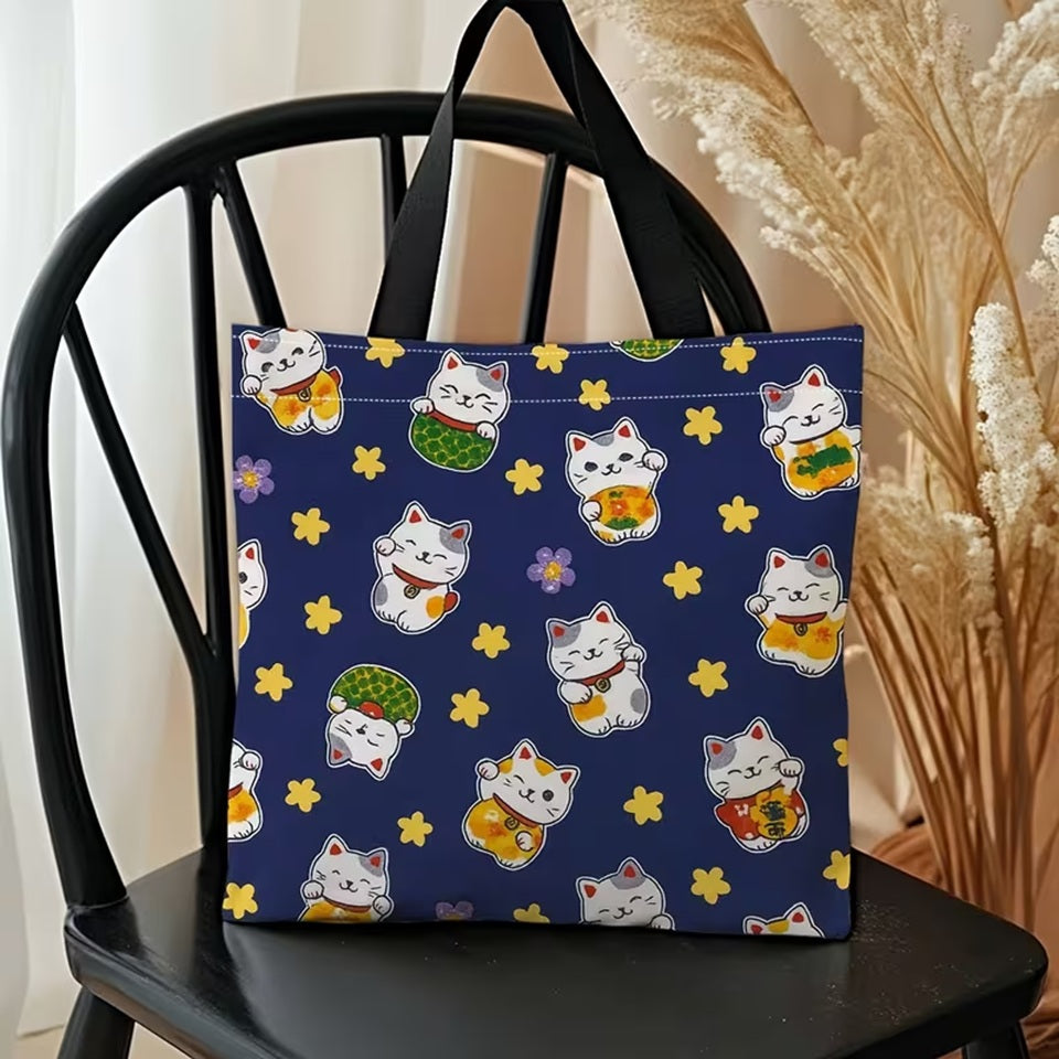Tote Bag aux Petits Maneki Neko – Image 2