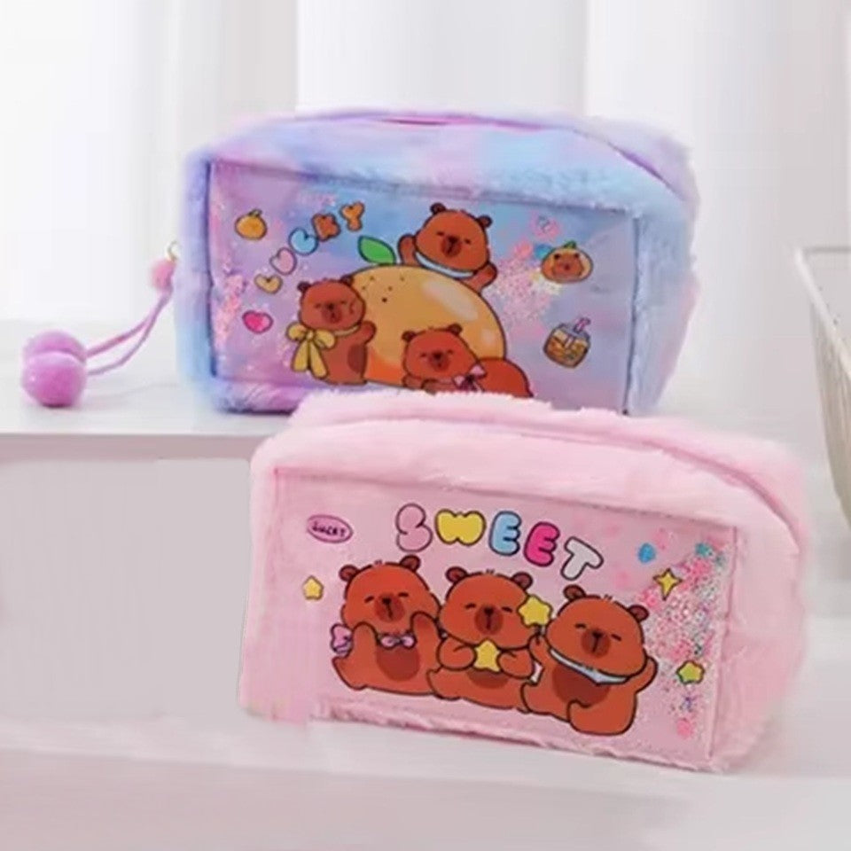 Trousse Capybara à Paillettes – Image 2