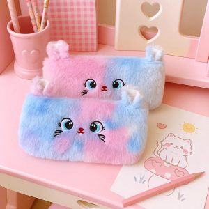 Trousse de Toilette Chat Peluche