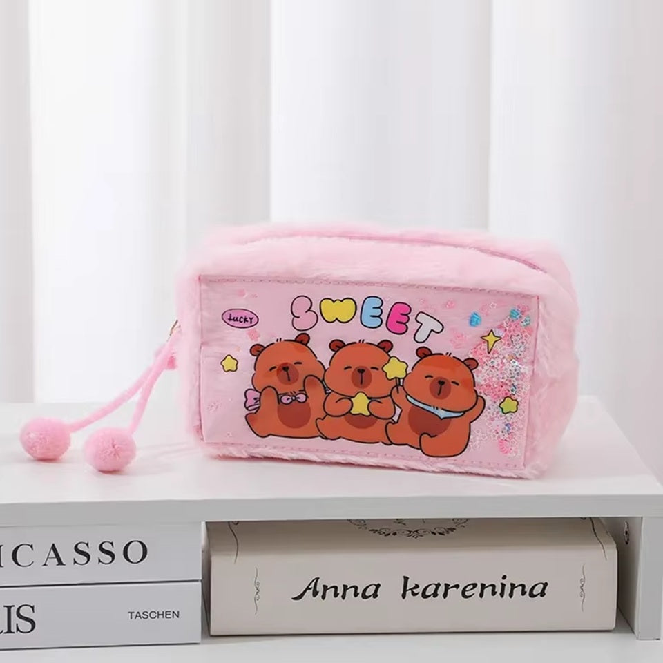 Trousse Capybara à Paillettes – Image 3
