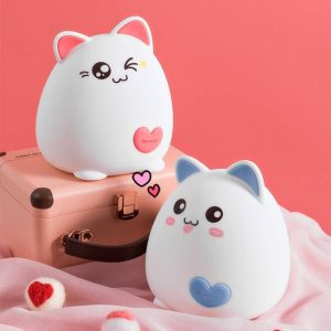 Veilleuse pour Bébé en Forme de Chat