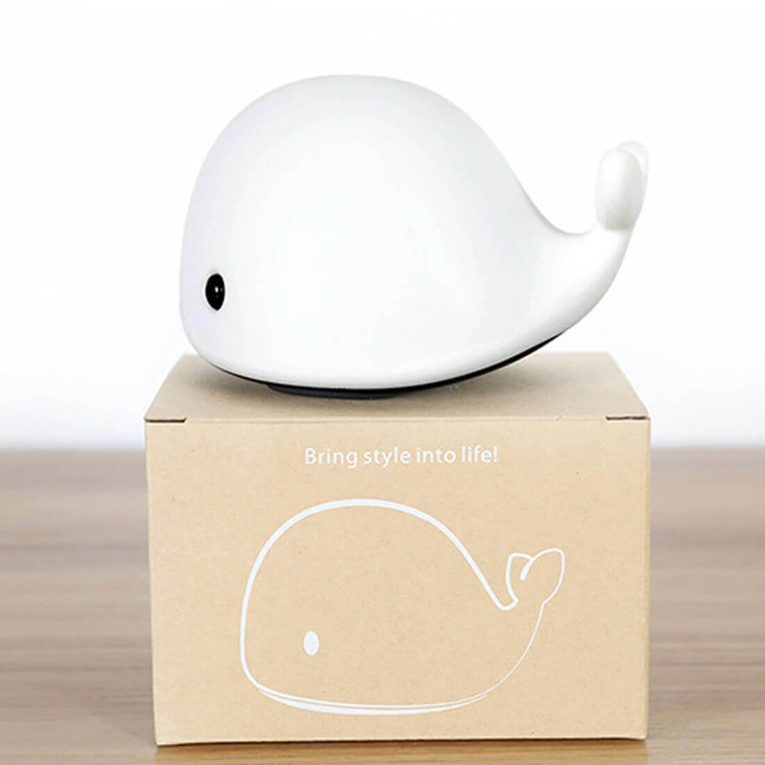 Veilleuse Kawaii en Forme de Baleine – Image 3