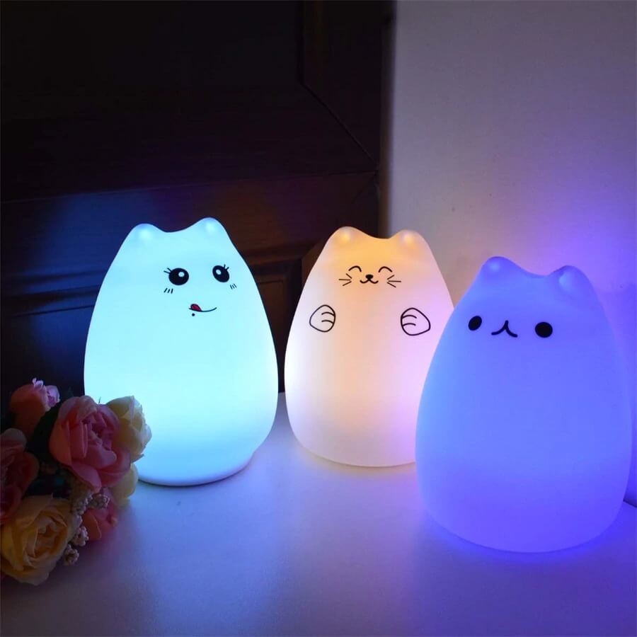 Veilleuse Chat Kawaii Mignon – Image 11