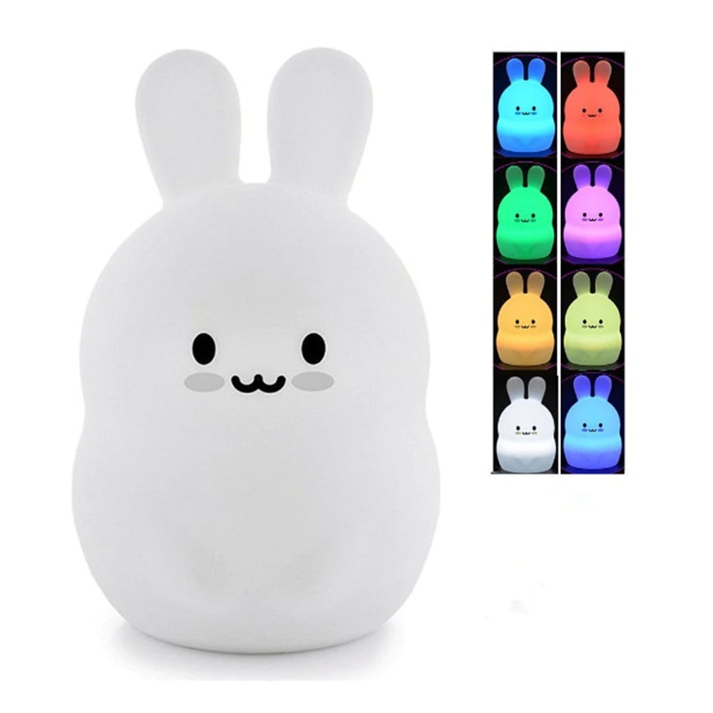 Veilleuse Kawaii en Forme de Lapin – Image 2