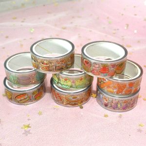 Lot de 2 Washi Tapes Gourmandise