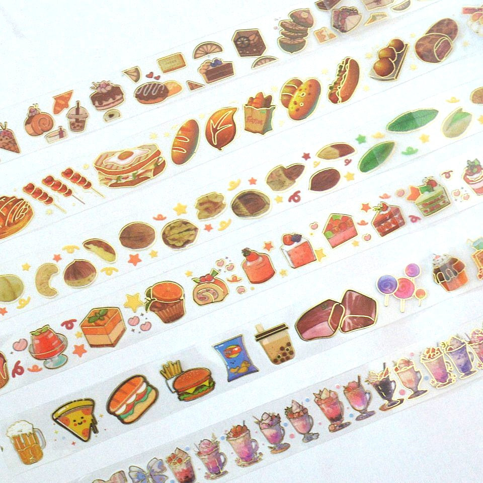 Lot de 2 Washi Tapes Gourmandise – Image 5