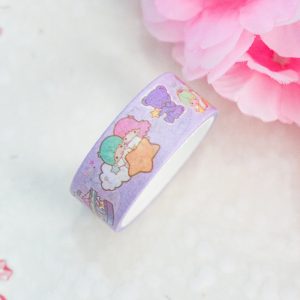 Washi Tape Petites Étoiles Jumelles
